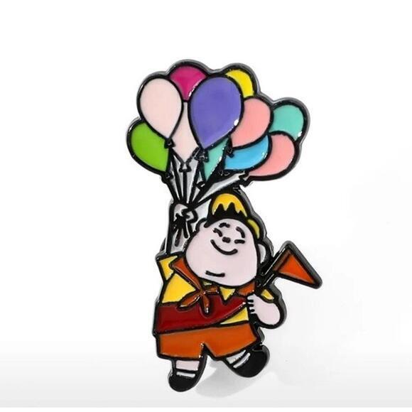 Other - Fantasy Pin - Up, Russell With Balloons, Cute Boy Scout Character LAST ONE